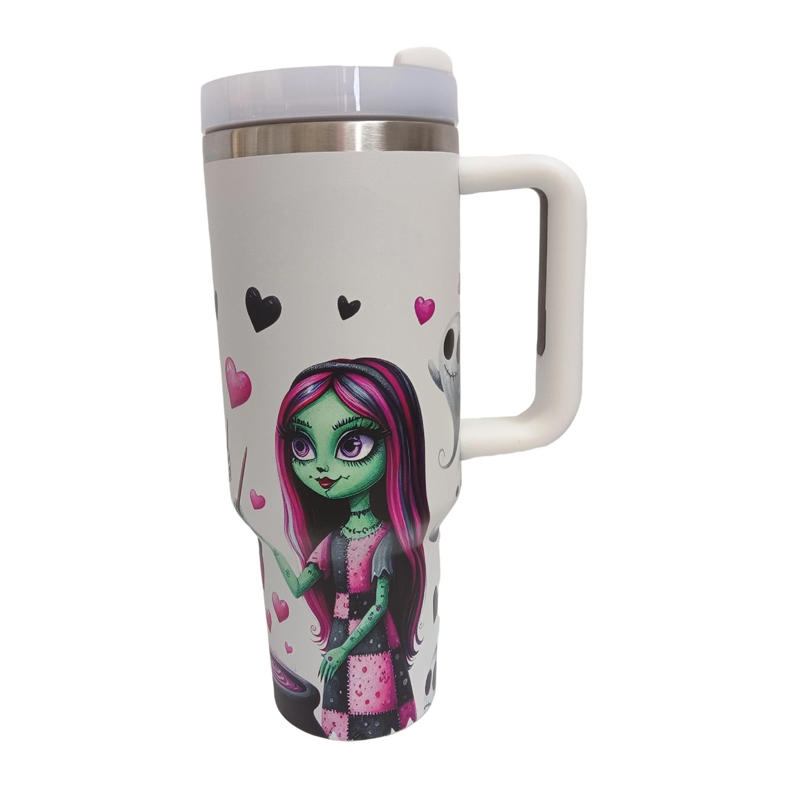 Halloween Theme 304 Stainless Steel Material Large Capacity Insulated Cup With High Appearance Car Insulated Cup One Size
Halloween Theme 304 Stainless Steel Material Large Capacity Insulated Cup With High Appearance Car Insulated Cup One Size