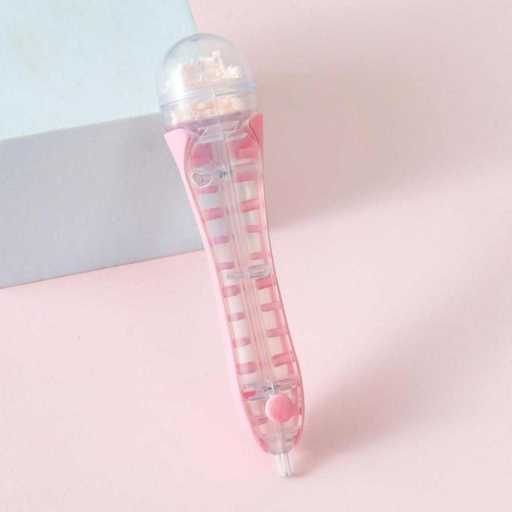 Automatic Perler Hama Beads Pen 2.6mm Tip Ergonomic Grip Bead Positioning Pen Children Gifts рожевий
Automatic Perler Hama Beads Pen 2.6mm Tip Ergonomic Grip Bead Positioning Pen Children Gifts рожевий