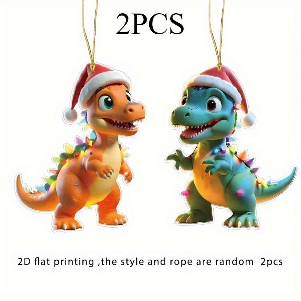 2 шт. Фэнтези Динозавр Акриловые Елочные Украшения Рождественская Шляпа - Праздничный Шарм для Рождества и всех случаев
2 шт. Фэнтези Динозавр Акриловые Елочные Украшения Рождественская Шляпа - Праздничный Шарм для Рождества и всех случаев