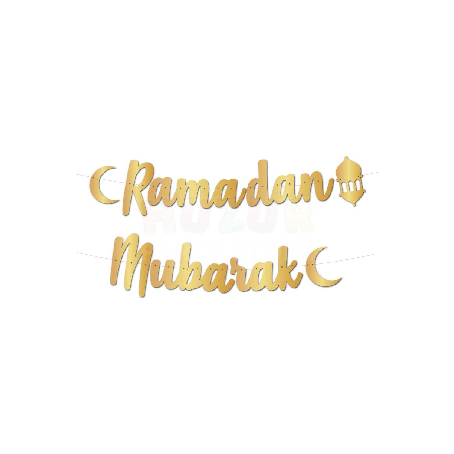 Ramadan Mubarak Text Calligraphy Banner Gold Color 200x20 Cm Ramadan Feast Gold Color Ornament Gb
Ramadan Mubarak Text Calligraphy Banner Gold Color 200x20 Cm Ramadan Feast Gold Color Ornament Gb