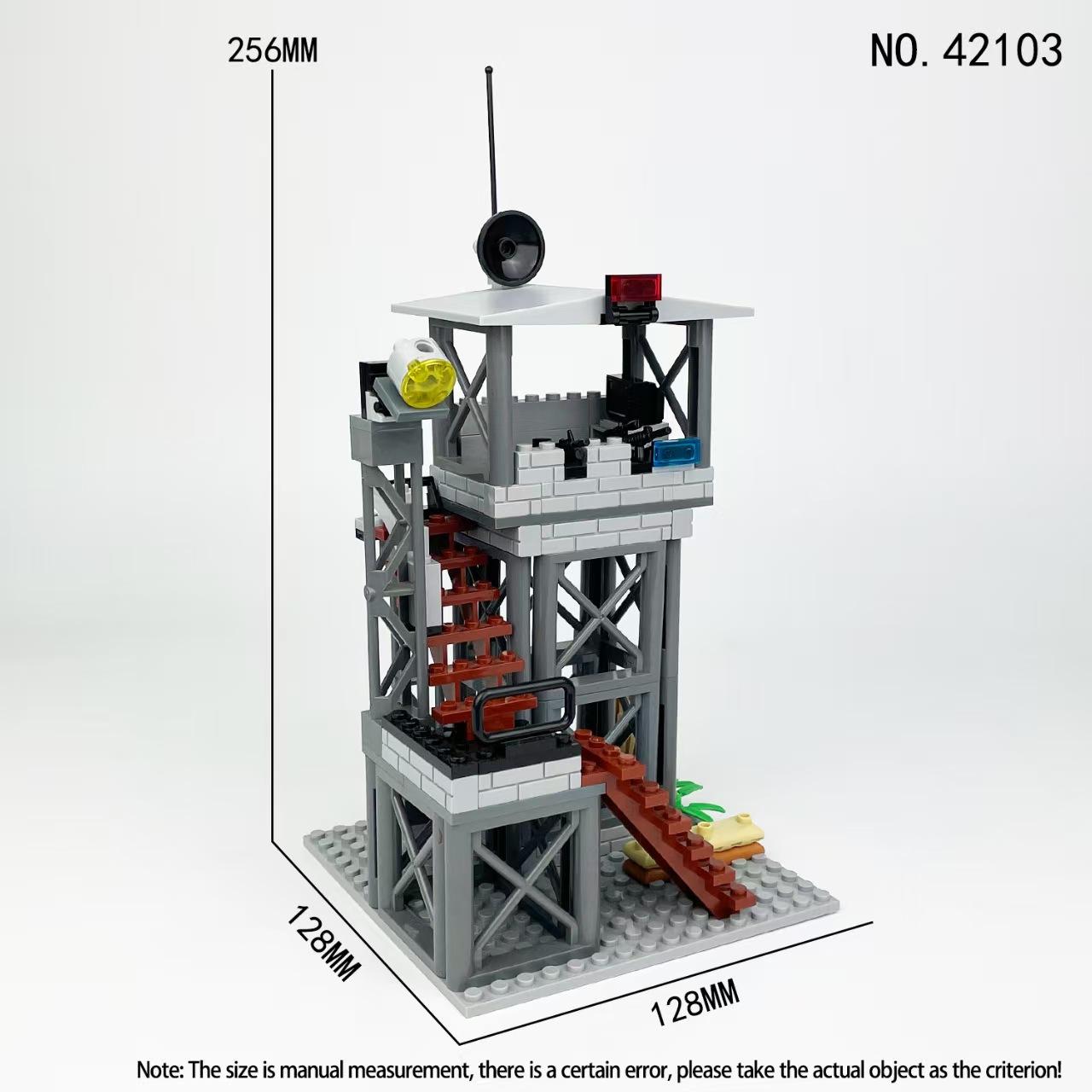 Army training base, Wula watchtower, strategic gun depot, children s assembled small particle building blocks toy accessories.
Army training base, Wula watchtower, strategic gun depot, children s assembled small particle building blocks toy accessories.