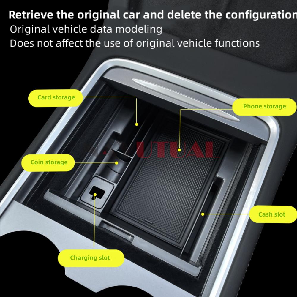 4PCS ABS Центральный консоль Органайзер Лоток для Tesla Model Y Model 3 2016 - 2023 Подлокотник Скрытый подстаканник ящика
4PCS ABS Центральный консоль Органайзер Лоток для Tesla Model Y Model 3 2016 - 2023 Подлокотник Скрытый подстаканник ящика