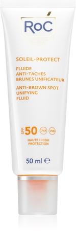 RoC Soleil Protect Anti Brown Spots Unifying Fluid lightweight protective fluid against brown spots SPF 50 TU прозрачный
RoC Soleil Protect Anti Brown Spots Unifying Fluid lightweight protective fluid against brown spots SPF 50 TU прозрачный