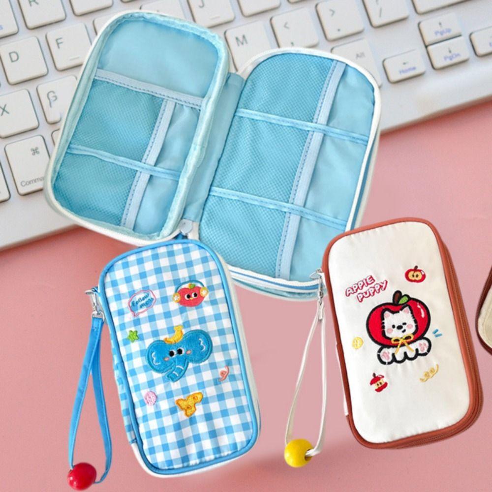 Waterproof Cute Document Bag Polyester Fiber Documents Passport Organizer Daily Use Blue Style A
Waterproof Cute Document Bag Polyester Fiber Documents Passport Organizer Daily Use Blue Style A
