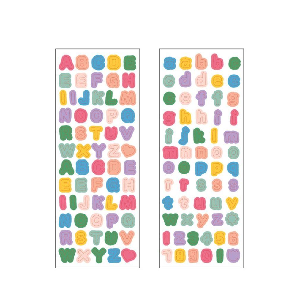 2 Sheets Creativity English Letter Sticker Decorative Children Stickers Toys Gift Decoration style 4
2 Sheets Creativity English Letter Sticker Decorative Children Stickers Toys Gift Decoration style 4