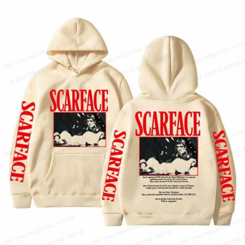 Толстовка з капюшоном Movie Scarface Чоловіки Жінки Мода Хіп-хоп Толстовка Дитячі пальта Жіночі спортивні костюми Tony Montana Одяг Жіночі спортивні костюми Дівчина 4XL
Толстовка з капюшоном Movie Scarface Чоловіки Жінки Мода Хіп-хоп Толстовка Дитячі пальта Жіночі спортивні костюми Tony Montana Одяг Жіночі спортивні костюми Дівчина 4XL