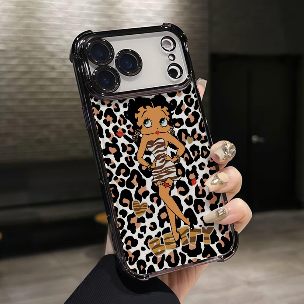 Leopard Print B-Bettys Phone Case for Samsung Galaxy S26 S25 S24 S23 S22 S21 S20 FE Ultra Plus 5G Anti-drop Transparent Cover Galaxy S22 5G
Leopard Print B-Bettys Phone Case for Samsung Galaxy S26 S25 S24 S23 S22 S21 S20 FE Ultra Plus 5G Anti-drop Transparent Cover Galaxy S22 5G