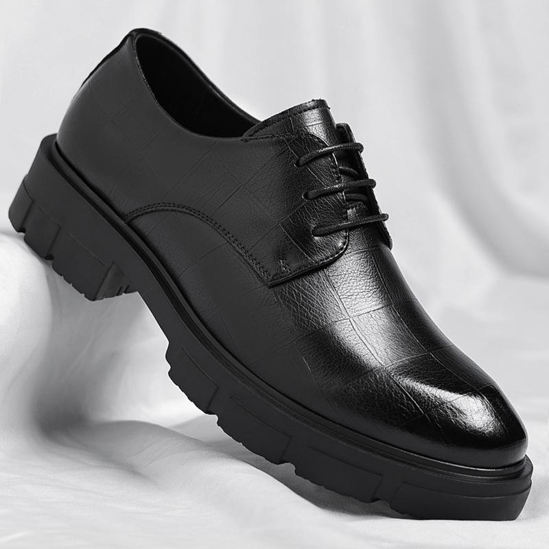 Height-increasing shoes autumn new thick-soled formal shoes inner height-increasing CM British suit shoes 37
Height-increasing shoes autumn new thick-soled formal shoes inner height-increasing CM British suit shoes 37
