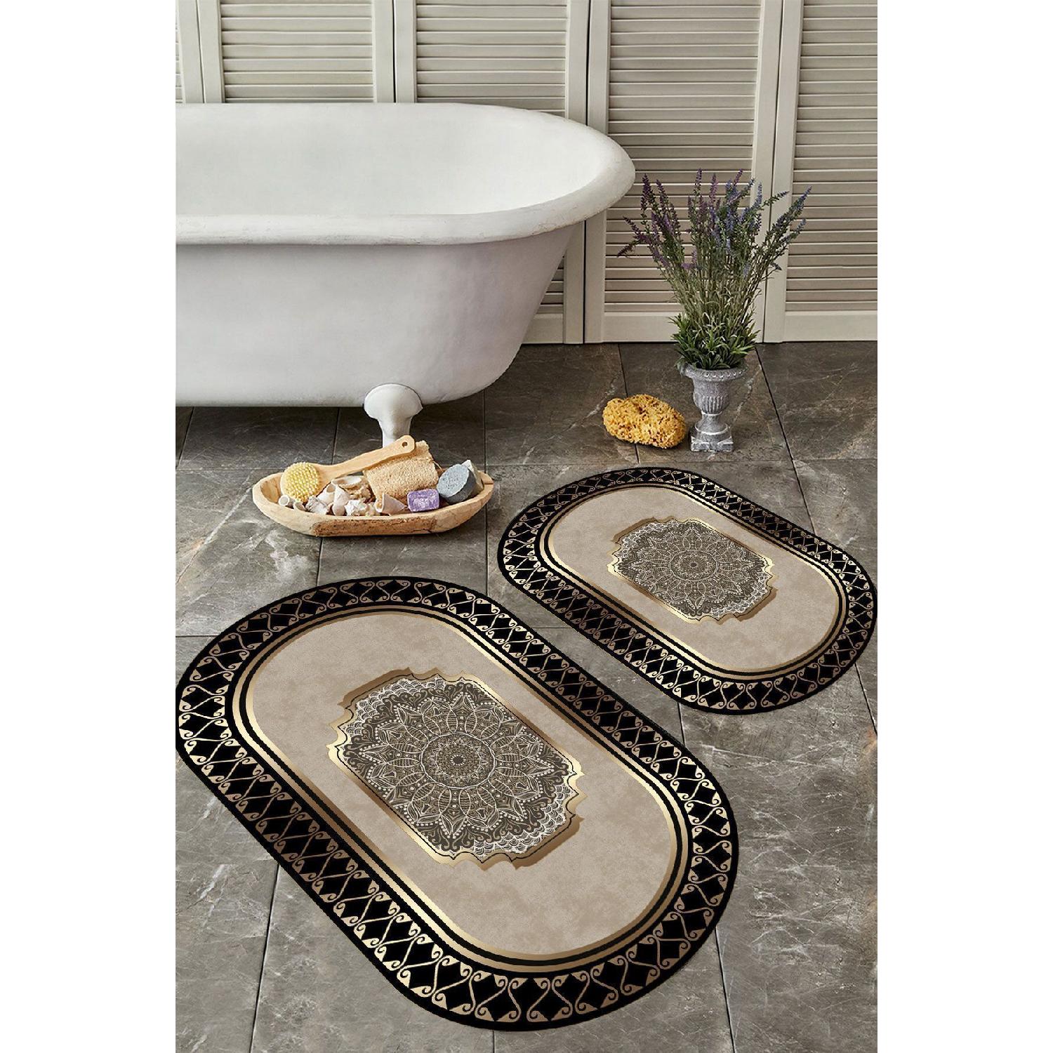 Non-slip Base Washable Dust Stain Proof Set Of 2 Toilet Bowl Oval Bathroom Mat Set золотой
Non-slip Base Washable Dust Stain Proof Set Of 2 Toilet Bowl Oval Bathroom Mat Set золотой