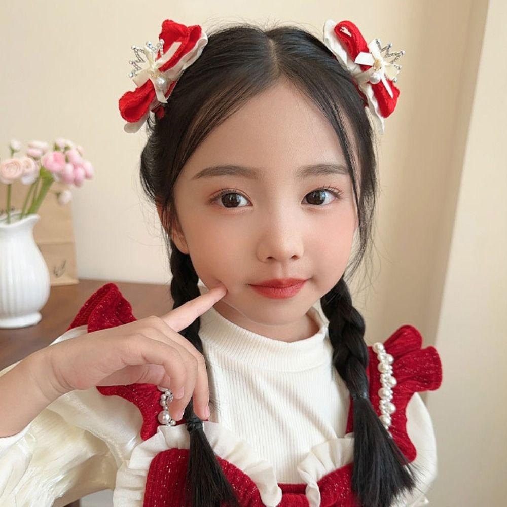 Plush Children Red Bow Hairpin Rabbit Ancient Style Hairpin Cute Chinese New Year Headwear Girls
Plush Children Red Bow Hairpin Rabbit Ancient Style Hairpin Cute Chinese New Year Headwear Girls