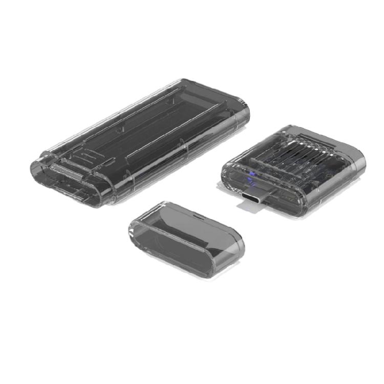 Multiple Protocol M.2 Hard Drive Enclosure Featuring Direct Plugs Structure and Durability ABS Protective Shell чорний
Multiple Protocol M.2 Hard Drive Enclosure Featuring Direct Plugs Structure and Durability ABS Protective Shell чорний