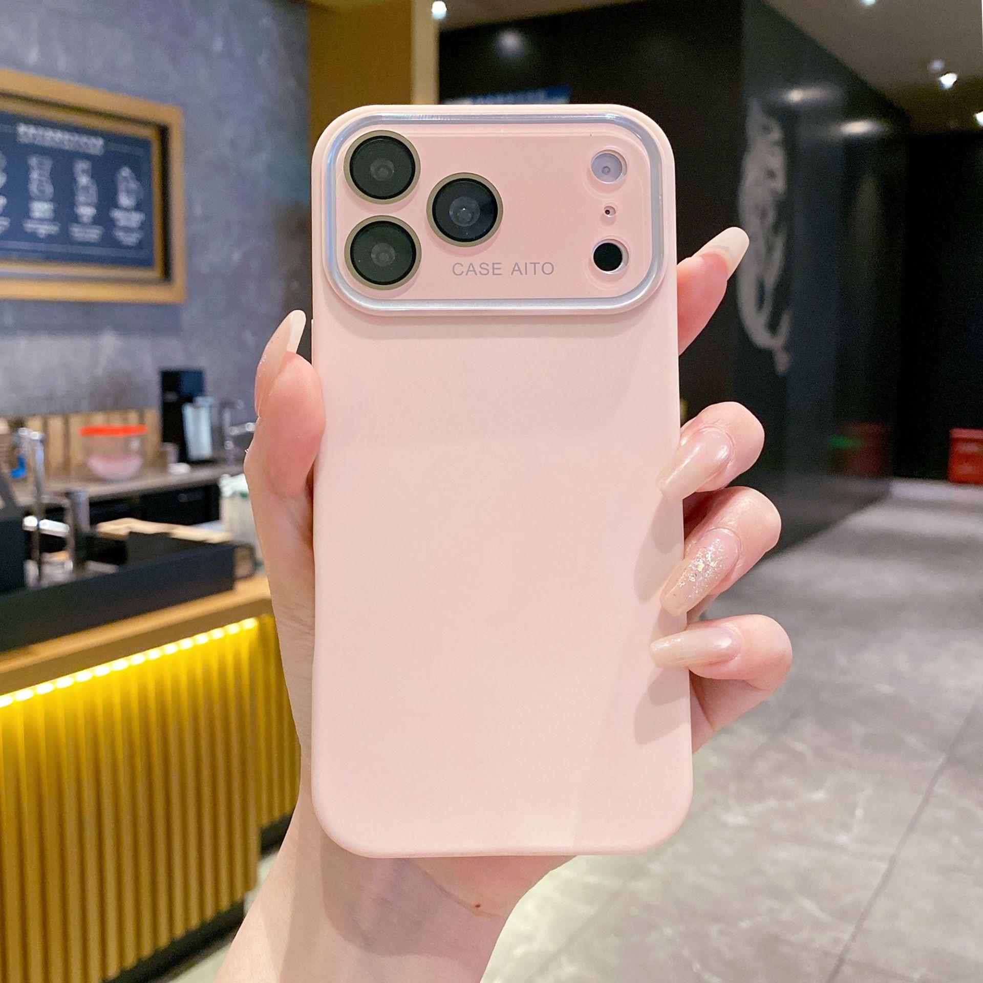 Apple 17 Pro Max iPhone 16 Case with Mirror Screen Protector - Liquid-Silicone Protective Cover iPhone 17 Pro Max
Apple 17 Pro Max iPhone 16 Case with Mirror Screen Protector - Liquid-Silicone Protective Cover iPhone 17 Pro Max