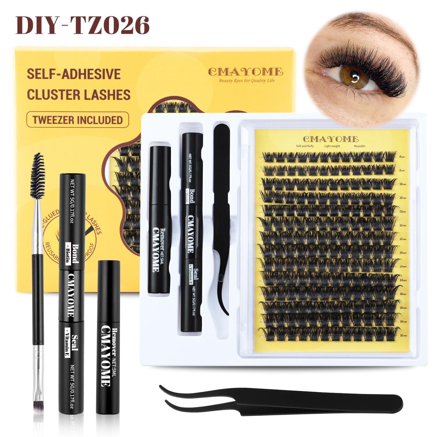 Набор накладных ресниц-пучков для самостоятельного наращивания, натуральные густые завитые D-завиток, E-завиток
Набор накладных ресниц-пучков для самостоятельного наращивания, натуральные густые завитые D-завиток, E-завиток