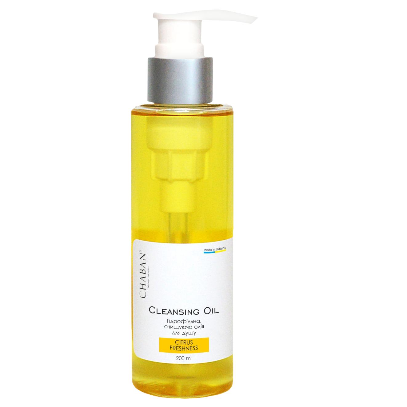 Hydrophilic shower oil TM Chaban Citrus freshness 200 ml 00099
Hydrophilic shower oil TM Chaban Citrus freshness 200 ml 00099