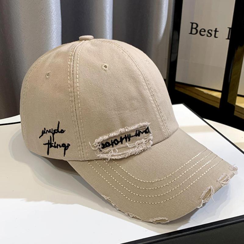 New Celebrity Fashion Embroidery Hole Sunscreen Baseball Cap Women Face Small Spring/ Autumn Korean Version Trend Men S Hat Adjustable
New Celebrity Fashion Embroidery Hole Sunscreen Baseball Cap Women Face Small Spring/ Autumn Korean Version Trend Men S Hat Adjustable