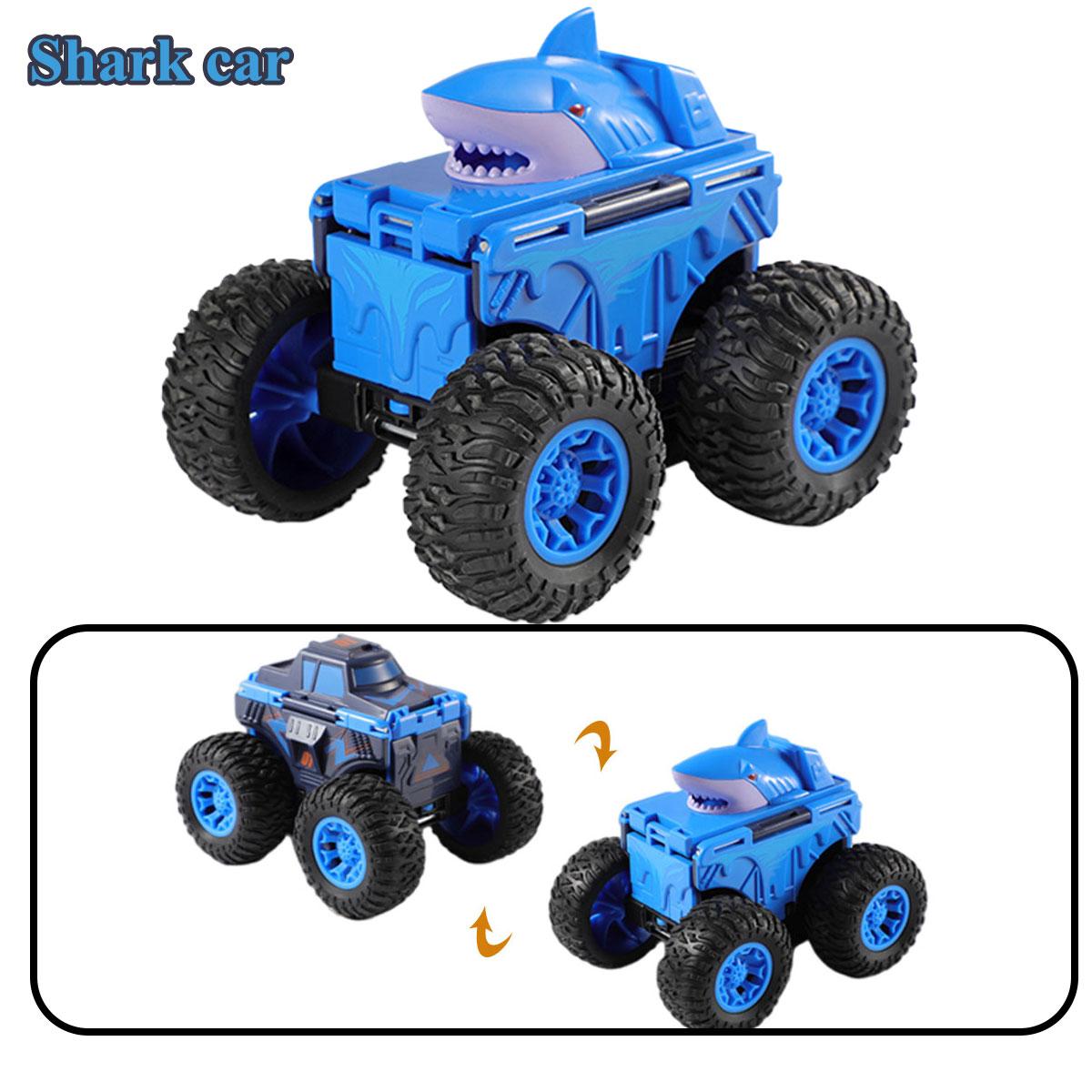 Монстр-кар двухсторонний игрушечный грузовик с инерционным механизмом для детей гоночный автомобиль в форме динозавра или акулы подарки на день рождения
Монстр-кар двухсторонний игрушечный грузовик с инерционным механизмом для детей гоночный автомобиль в форме динозавра или акулы подарки на день рождения