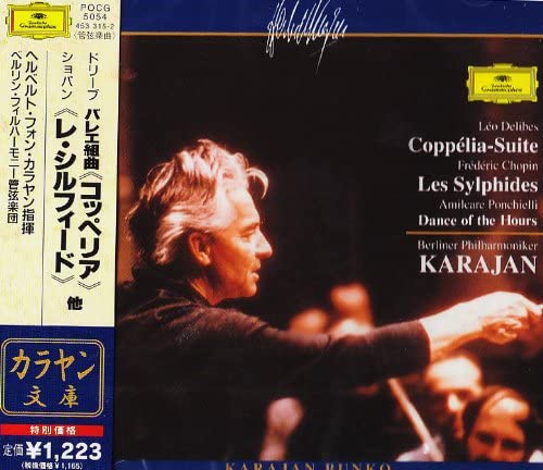CD BERLINER PHILHARMONIKER - Delibes: Ballet Suite Coppelia POCG5054 Japan Classical Used
CD BERLINER PHILHARMONIKER - Delibes: Ballet Suite Coppelia POCG5054 Japan Classical Used