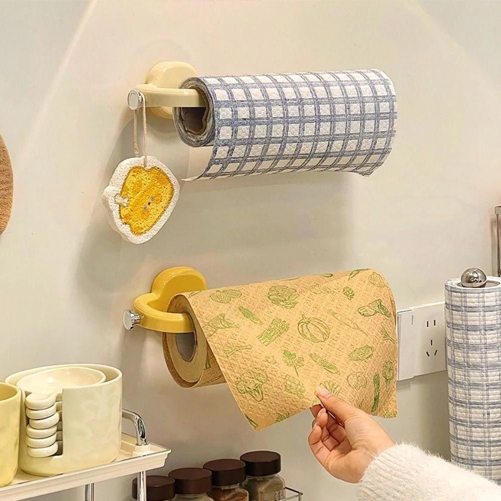 Wall Mounted Toilet Roll Holder Punch-Free Tissue Dispenser Towel Rack Fresh Film Organizer жовтий
Wall Mounted Toilet Roll Holder Punch-Free Tissue Dispenser Towel Rack Fresh Film Organizer жовтий