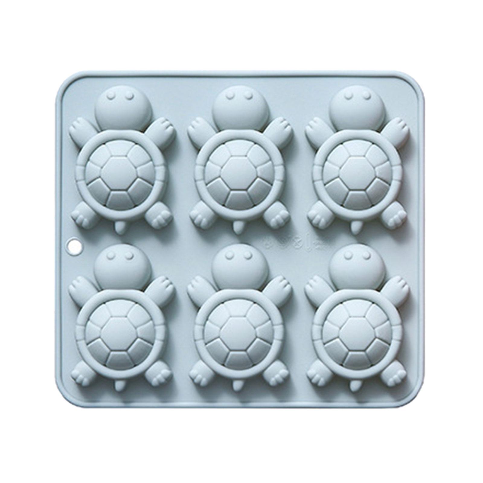 High Temperatures Resistant Silicone Chocolate Mould 6 Cavity Turtles Mousse Cake Mold Dessert Baking Accessories синій
High Temperatures Resistant Silicone Chocolate Mould 6 Cavity Turtles Mousse Cake Mold Dessert Baking Accessories синій