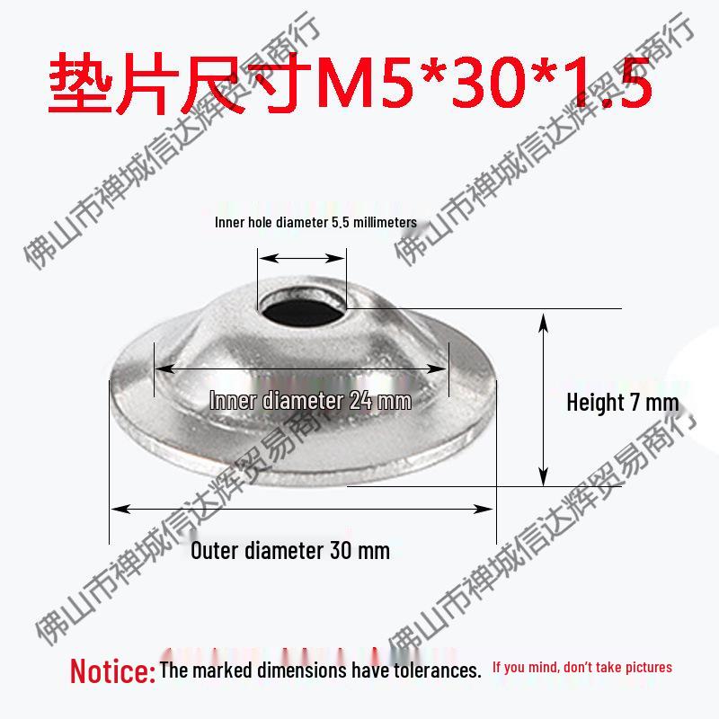 Stainless Steel Bowl Mat Gasket & Adjustable Washer Screw Set
Stainless Steel Bowl Mat Gasket & Adjustable Washer Screw Set