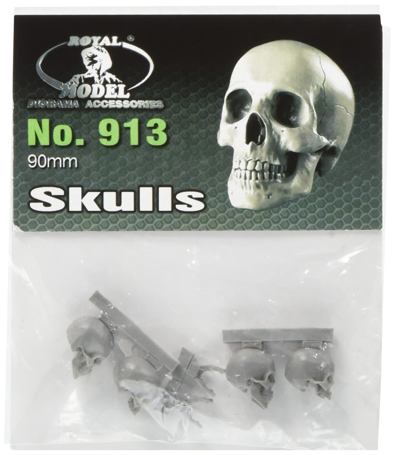 Royal Model Skull Resin Kit RM913 1/20 (90mm) 4-piece
Royal Model Skull Resin Kit RM913 1/20 (90mm) 4-piece