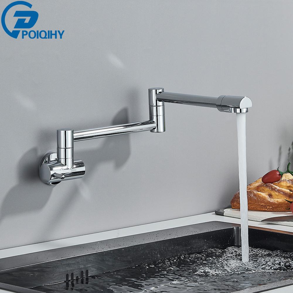 Хромированный черный настенный кран с одним краном для холодной воды, вращающийся на 360 градусов излив, кран для мойки, складной кран для ванной комнаты, кухонный кран
Хромированный черный настенный кран с одним краном для холодной воды, вращающийся на 360 градусов излив, кран для мойки, складной кран для ванной комнаты, кухонный кран