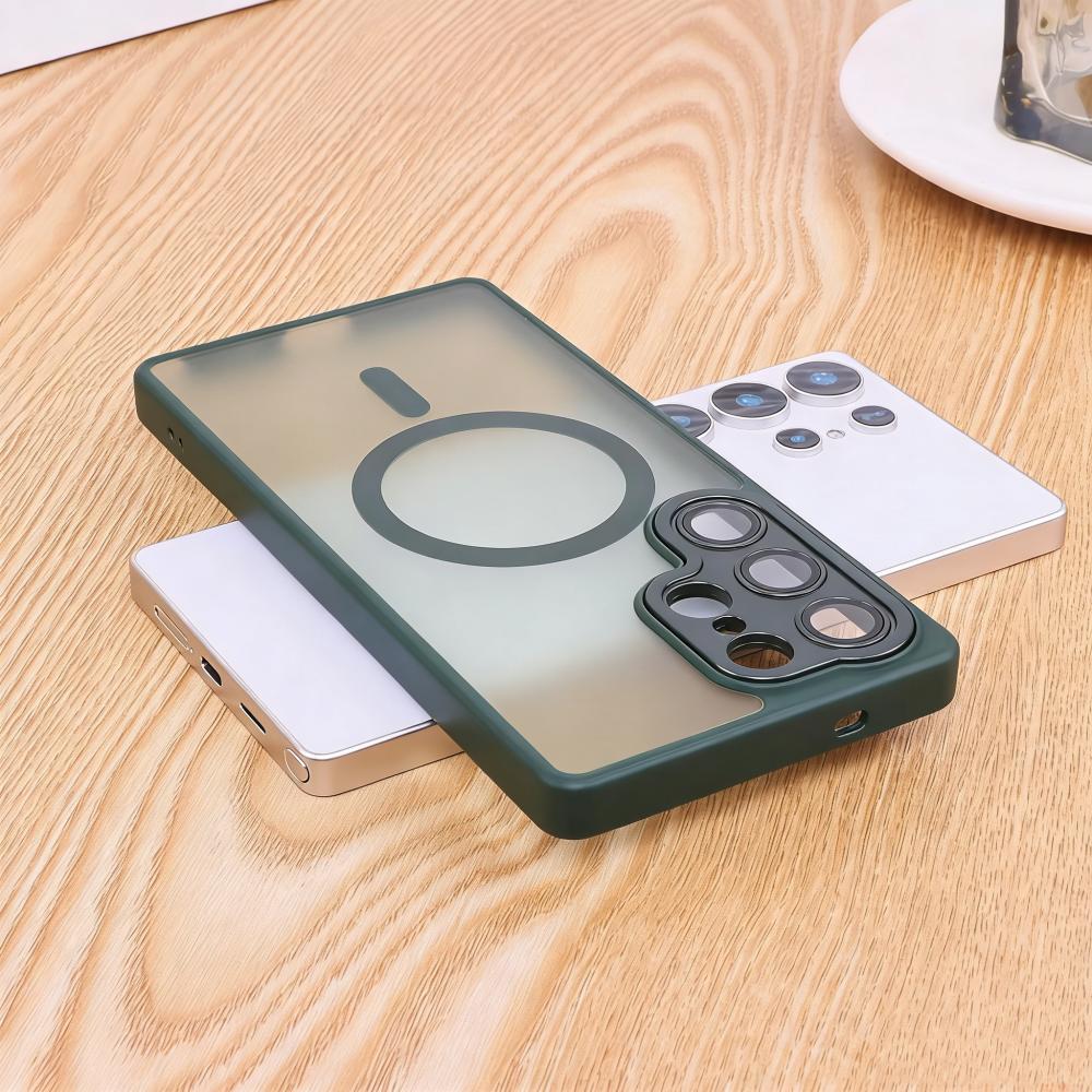 Armor Translucent Matte For Magsafe Charging Case for Samsung S26 S25 S24 S23 Ultra Plus FE A56 A36 A26 A17 A16 Skin Feel Cover Galaxy A16
Armor Translucent Matte For Magsafe Charging Case for Samsung S26 S25 S24 S23 Ultra Plus FE A56 A36 A26 A17 A16 Skin Feel Cover Galaxy A16