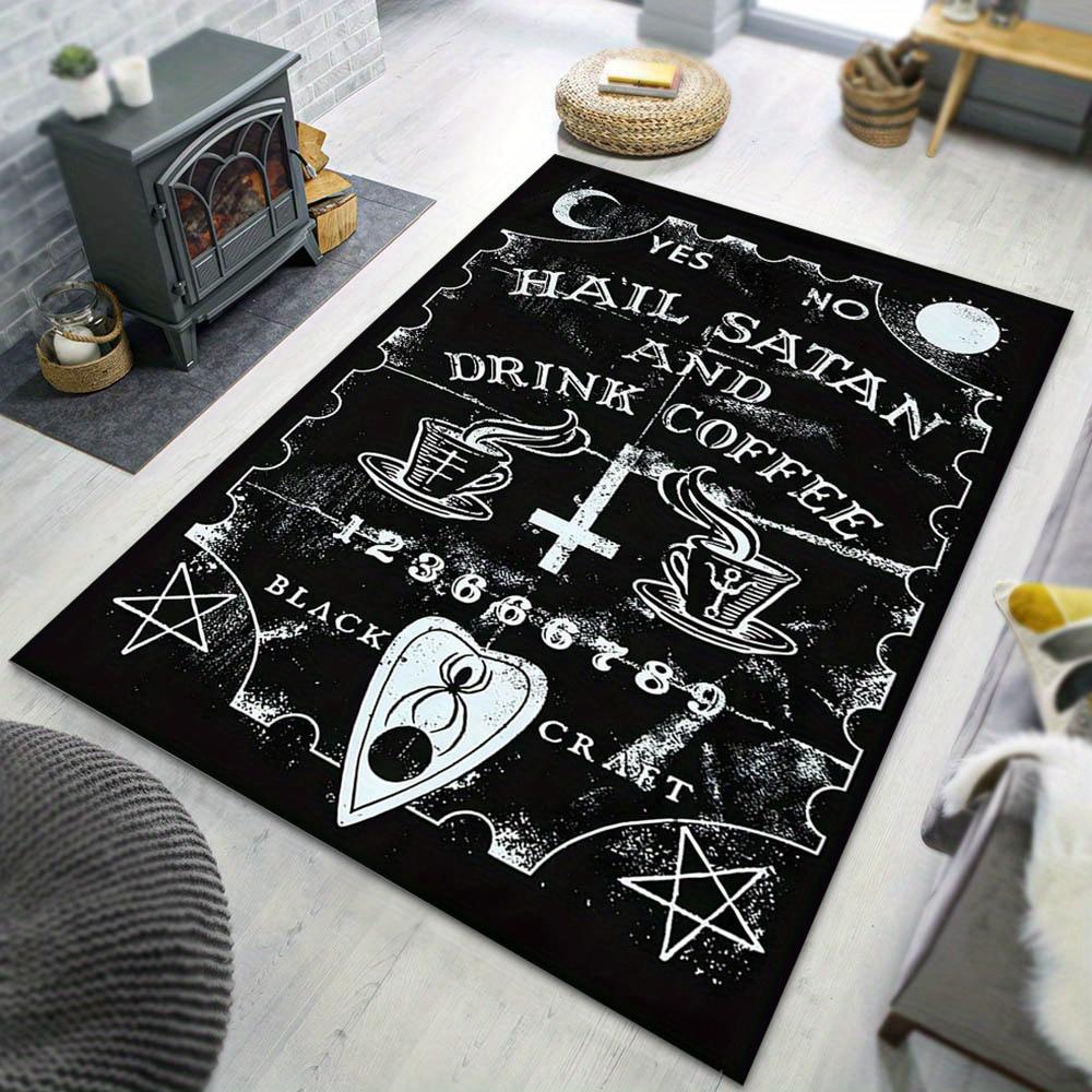 1pc Satan Devil Pattern Carpet, Area Rug For Living Room Bedroom Room Bed Chair Laundry Entryway Corridor Yard Non-slip Outdoor Camping Rug 60cm by 90cm
1pc Satan Devil Pattern Carpet, Area Rug For Living Room Bedroom Room Bed Chair Laundry Entryway Corridor Yard Non-slip Outdoor Camping Rug 60cm by 90cm