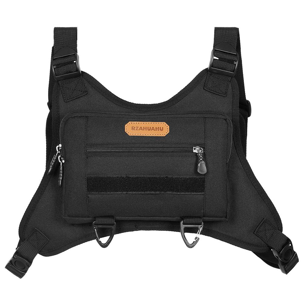 Sports Chest Bag Multi-Pockets Fashion Sport Backpack Adjustable Strap Streetwear Chest Bag for Running Travel чорний
Sports Chest Bag Multi-Pockets Fashion Sport Backpack Adjustable Strap Streetwear Chest Bag for Running Travel чорний