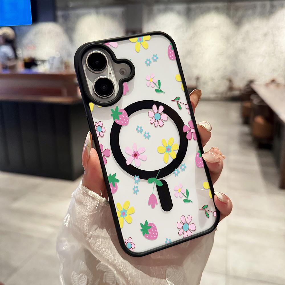 Colorful Flowers For Magsafe Phone Case For IPhone 17 Air 16 15 14 13 12 11 Pro Max Cover For IPhone 16 15 14 Plus Case Funda iphone 12 Pro
Colorful Flowers For Magsafe Phone Case For IPhone 17 Air 16 15 14 13 12 11 Pro Max Cover For IPhone 16 15 14 Plus Case Funda iphone 12 Pro