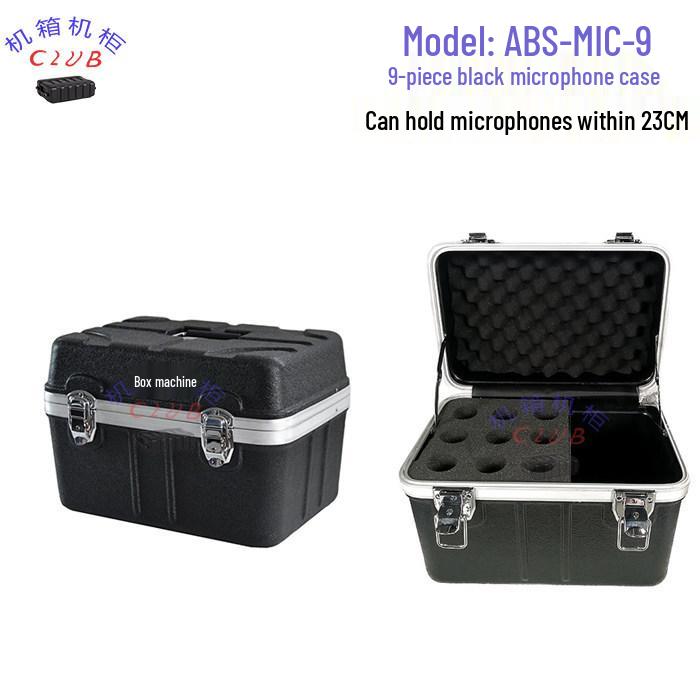 ABS Plastic Stage Flight Case & Amplifier Cabinet for Microphones, Effects Pedals, and Receivers
ABS Plastic Stage Flight Case & Amplifier Cabinet for Microphones, Effects Pedals, and Receivers