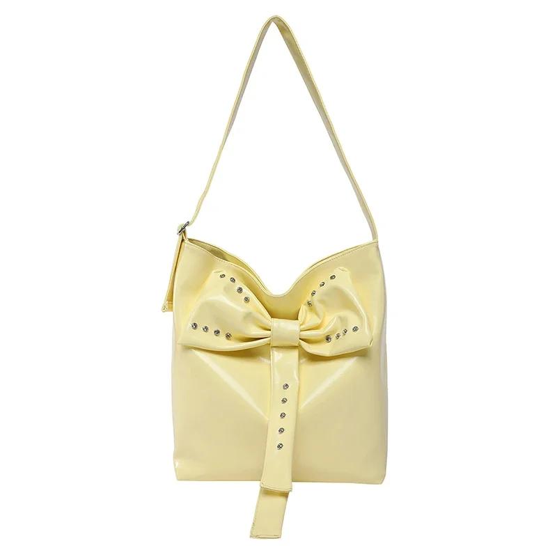 Super Cool Diamds Bow Persality Solid PU Square Shoulder Bags Light Luxury Large Capacity Popularity Women s Crossbody Bags жовтий
Super Cool Diamds Bow Persality Solid PU Square Shoulder Bags Light Luxury Large Capacity Popularity Women s Crossbody Bags жовтий