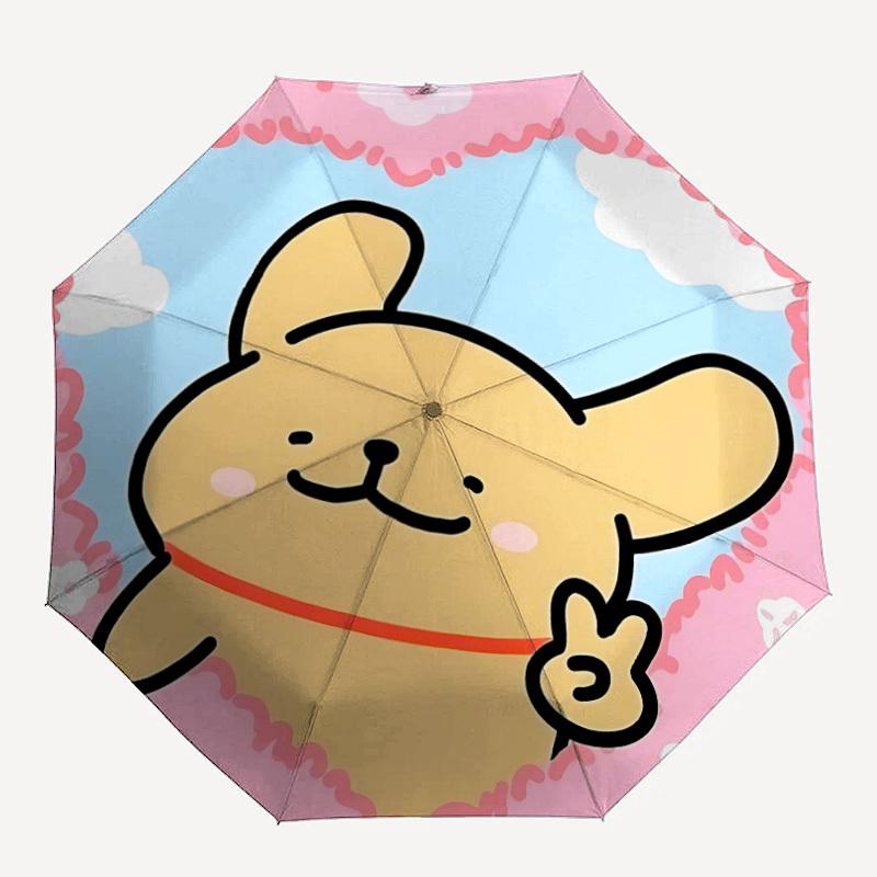 1pc Cute Doggy Automatic Open/close Folding Umbrella, Compact Portable Travel Umbrella, Perfect Birthday/Christmas, Cute Umbrella, Durable C
1pc Cute Doggy Automatic Open/close Folding Umbrella, Compact Portable Travel Umbrella, Perfect Birthday/Christmas, Cute Umbrella, Durable C
