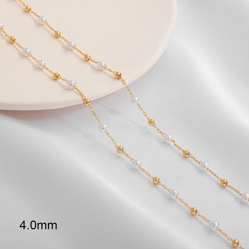 Цепочка из 18-каратного золота с жемчугом для изготовления ожерелья или браслета своими руками 50cm per piece
Цепочка из 18-каратного золота с жемчугом для изготовления ожерелья или браслета своими руками 50cm per piece