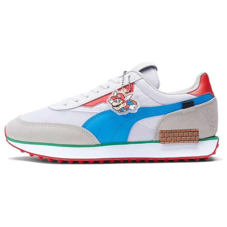 Кроссовки Puma Nintendo x Future Rider Super Mario 64 Unisex White Energy-Turquoise 380196-01
Кроссовки Puma Nintendo x Future Rider Super Mario 64 Unisex White Energy-Turquoise 380196-01
