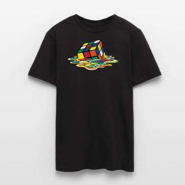 The Cotton Casual Cube Has Melted Into A Colorful Water Puddle Pattern and Is Printed on The Mens Tshirt M
The Cotton Casual Cube Has Melted Into A Colorful Water Puddle Pattern and Is Printed on The Mens Tshirt M