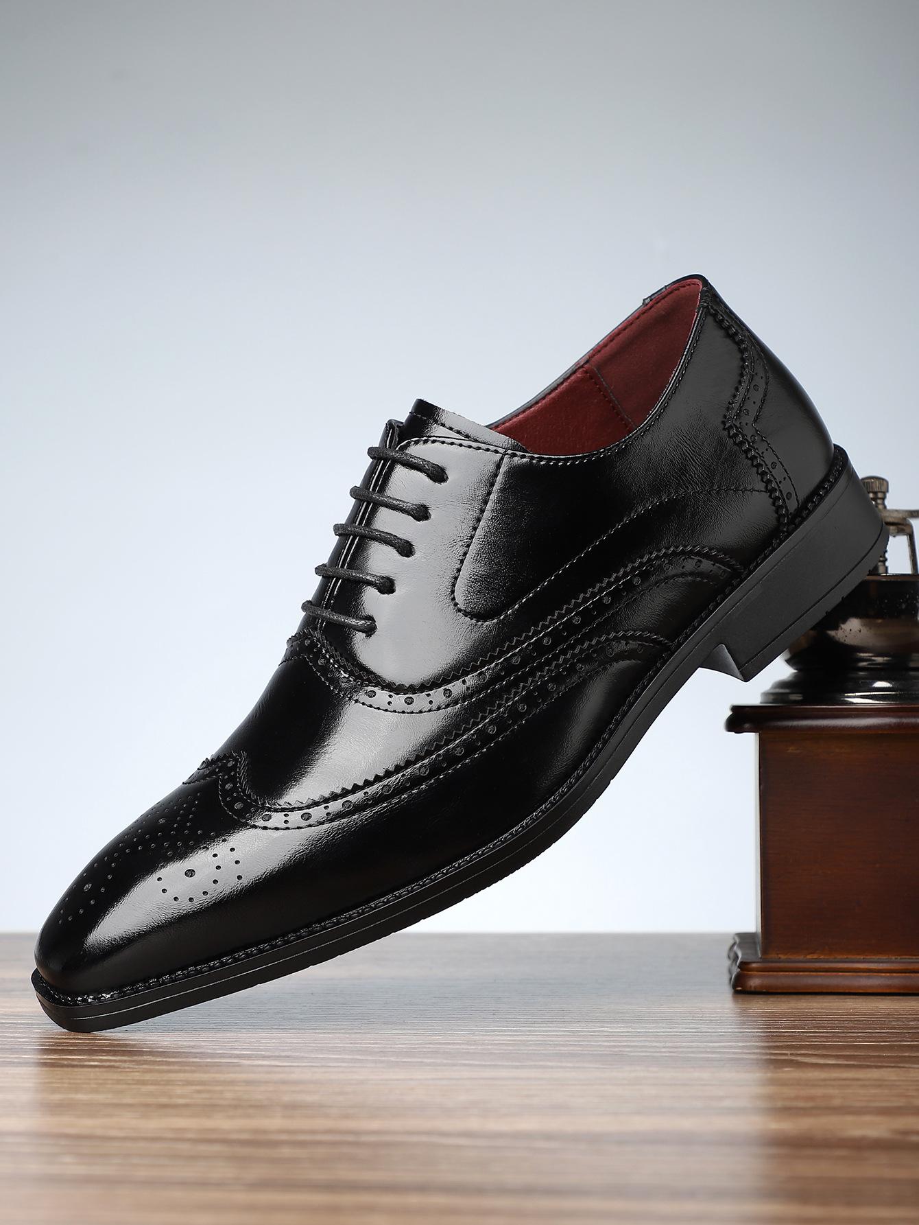 20252025 Popular business casual men s shoes Oxford shoes one pedal trendy fashion versatile engraved leather shoes 48 чорний
20252025 Popular business casual men s shoes Oxford shoes one pedal trendy fashion versatile engraved leather shoes 48 чорний
