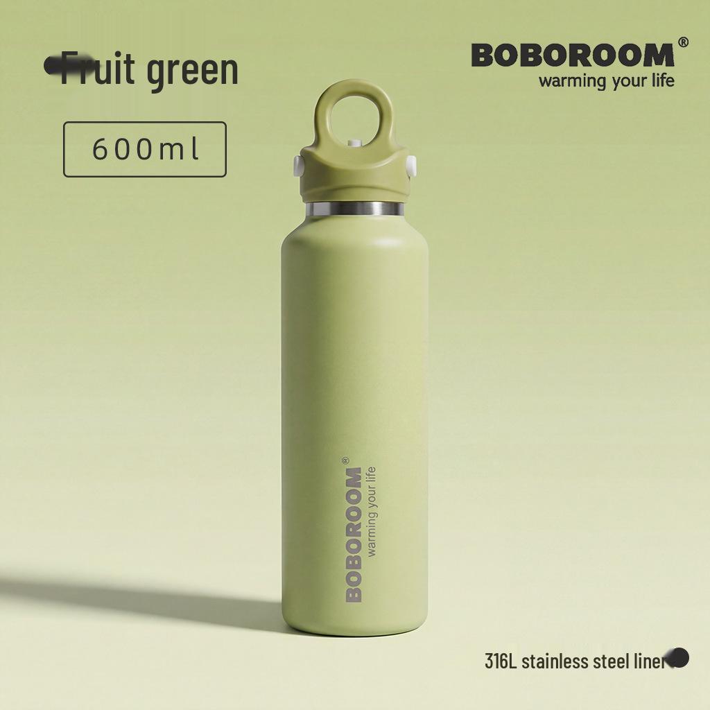 BOBOROOM Insulated Cold Cup: One-Button Open Outdoor Sports Kettle with Super Large Capacity. 600ML
BOBOROOM Insulated Cold Cup: One-Button Open Outdoor Sports Kettle with Super Large Capacity. 600ML