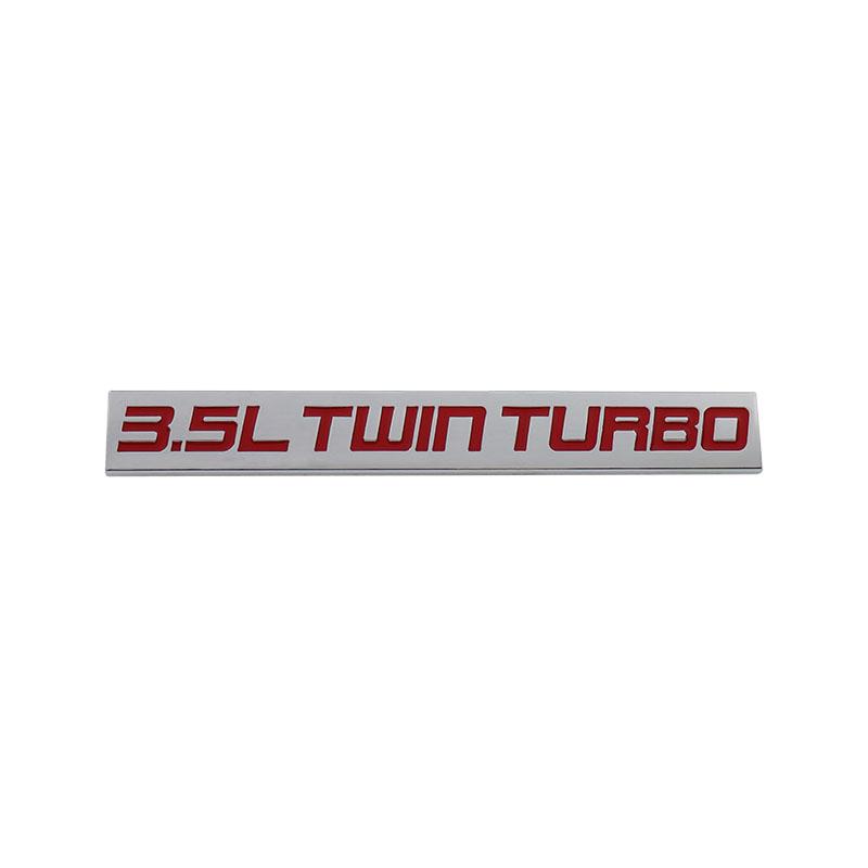 Premium 3.5L TWIN TURBO for Universal car Engine Hood Fender trunk Tail Rear Bonnet Nameplate Decal Emblem Badge Sticker chrome-red
Premium 3.5L TWIN TURBO for Universal car Engine Hood Fender trunk Tail Rear Bonnet Nameplate Decal Emblem Badge Sticker chrome-red