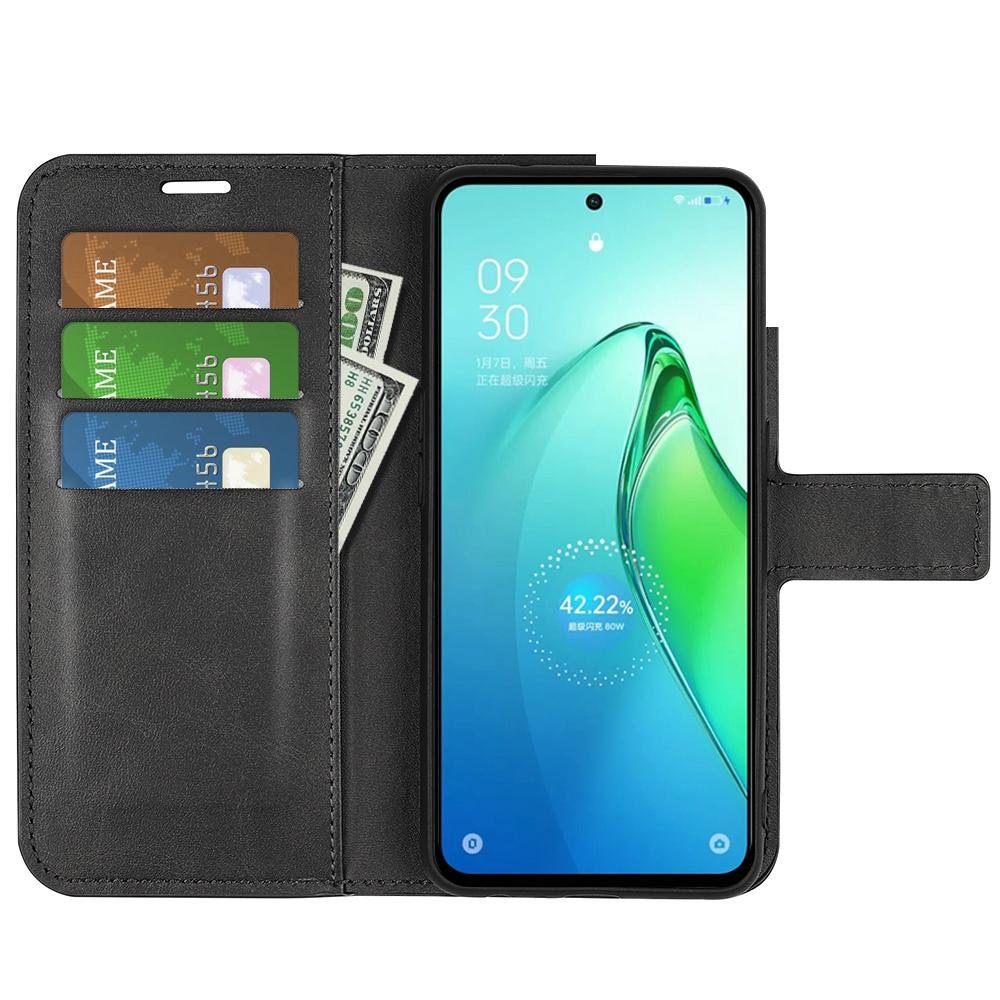 For Oppo Reno8 Pro 5G (Global Version)/Reno8 Pro+ (China) 5G Phone Flip Wallet Case Square Magnetic Clasp Calf Textured PU Leather Phone Cover Stand Black
For Oppo Reno8 Pro 5G (Global Version)/Reno8 Pro+ (China) 5G Phone Flip Wallet Case Square Magnetic Clasp Calf Textured PU Leather Phone Cover Stand Black