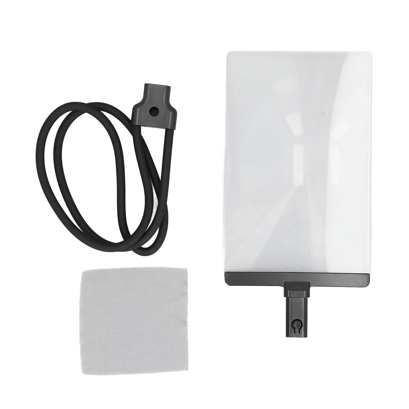 4X Hanging Neck Magnifying Glass Flexible Gooseneck Large Page Magnifier for Reading Repair Black
4X Hanging Neck Magnifying Glass Flexible Gooseneck Large Page Magnifier for Reading Repair Black