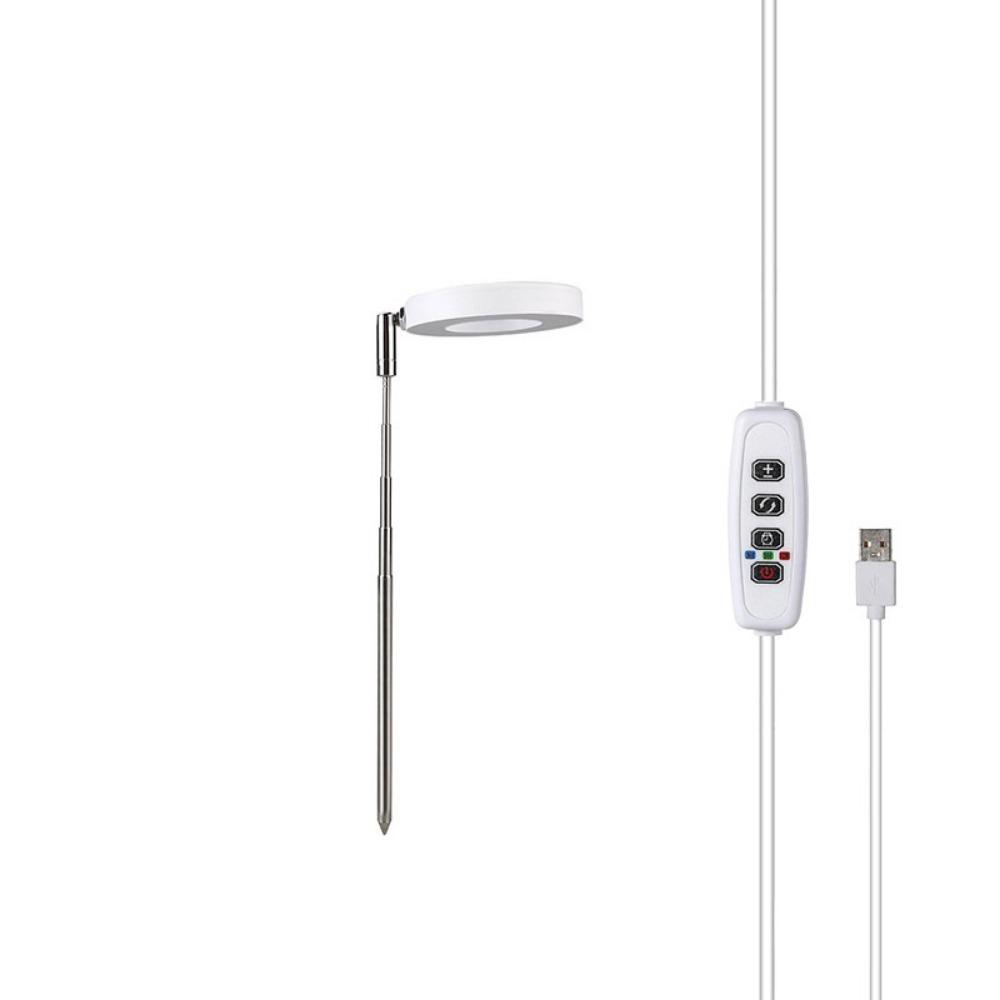 Регулируемая по высоте лампа для выращивания с основанием, диммируемая потолочная кольцевая лампа для выращивания, для маленьких растений White Warm 1 Head
Регулируемая по высоте лампа для выращивания с основанием, диммируемая потолочная кольцевая лампа для выращивания, для маленьких растений White Warm 1 Head