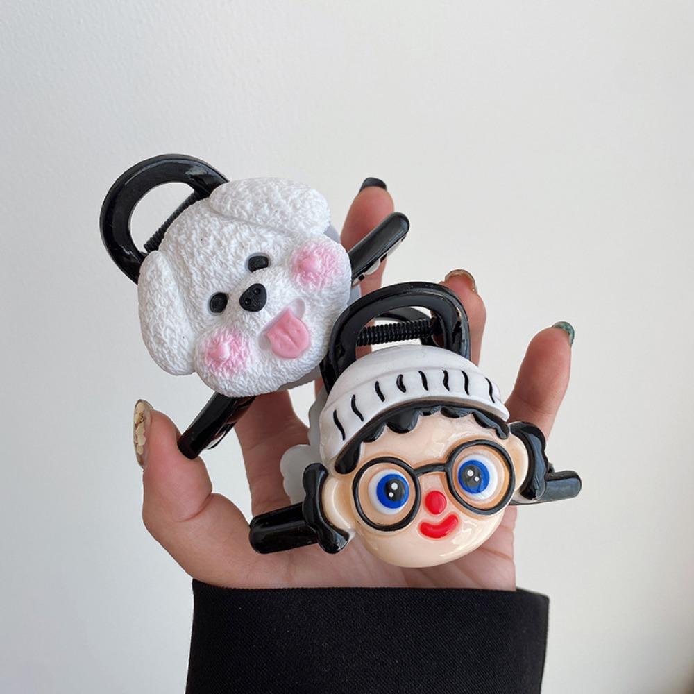 Waterproof Glasses Girl Hair Clips Plastic Black Hair Claw Cartoon Dog Shark Clip Women girl
Waterproof Glasses Girl Hair Clips Plastic Black Hair Claw Cartoon Dog Shark Clip Women girl