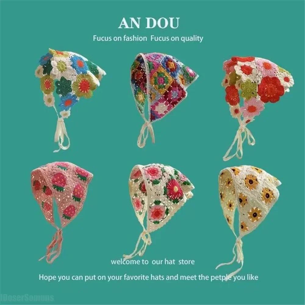 Korean Handmade Headscarf Triangle Headband Towel Strawberry Hat Crochet Small Mushroom Hollow Sweet Cute Strap Hair Bag
Korean Handmade Headscarf Triangle Headband Towel Strawberry Hat Crochet Small Mushroom Hollow Sweet Cute Strap Hair Bag