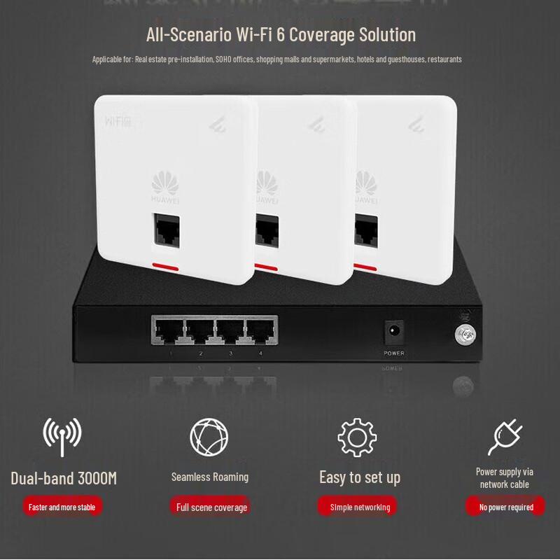 Huawei Whole Home WiFi 6 System
Huawei Whole Home WiFi 6 System