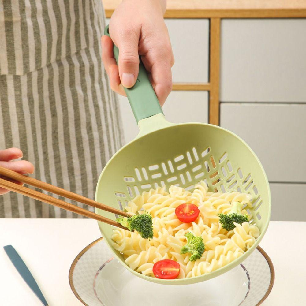 Silicone Pasta Draining Colander Heat-resistant Anti-scald Long Handle Slotted Spoon Cooking Strainer Spoon Food Filter Spoon
Silicone Pasta Draining Colander Heat-resistant Anti-scald Long Handle Slotted Spoon Cooking Strainer Spoon Food Filter Spoon