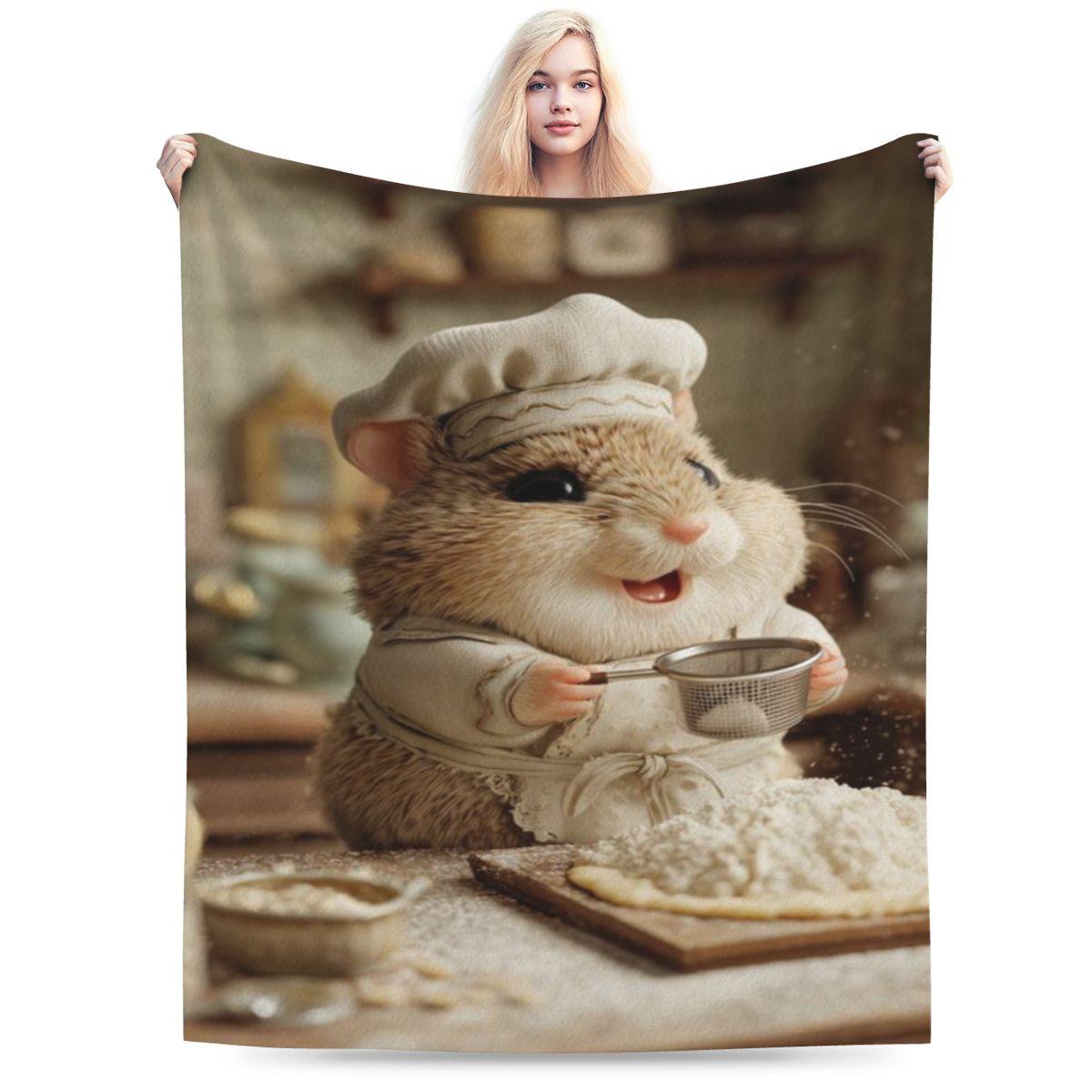 Hamster Chef Custom Warm Gift An UltraSoft Micro Fleece Blanket 75x100cm (30x40inch)
Hamster Chef Custom Warm Gift An UltraSoft Micro Fleece Blanket 75x100cm (30x40inch)