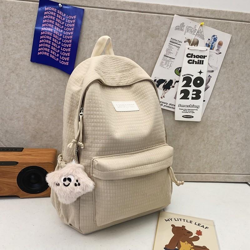 Large Capacity Chic Student Backpack With Angry Cloud Pendant Fashionable Trendy Nylon Bag For Daily Use білий
Large Capacity Chic Student Backpack With Angry Cloud Pendant Fashionable Trendy Nylon Bag For Daily Use білий