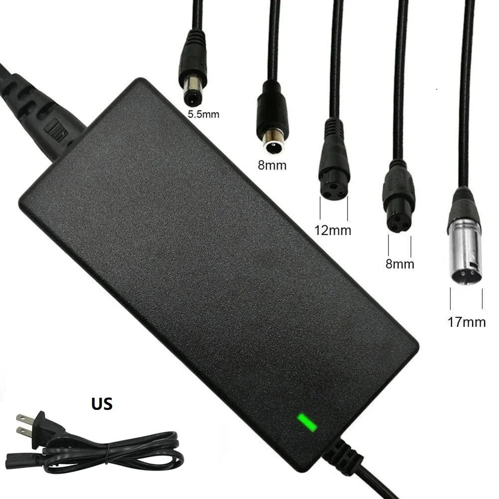 Short Protect Brand New Power Adapter AC 100-240V Black DC 42V 2A E-Scooter Accessories US EU UK Plug for 24-36v Lithium Battery
Short Protect Brand New Power Adapter AC 100-240V Black DC 42V 2A E-Scooter Accessories US EU UK Plug for 24-36v Lithium Battery