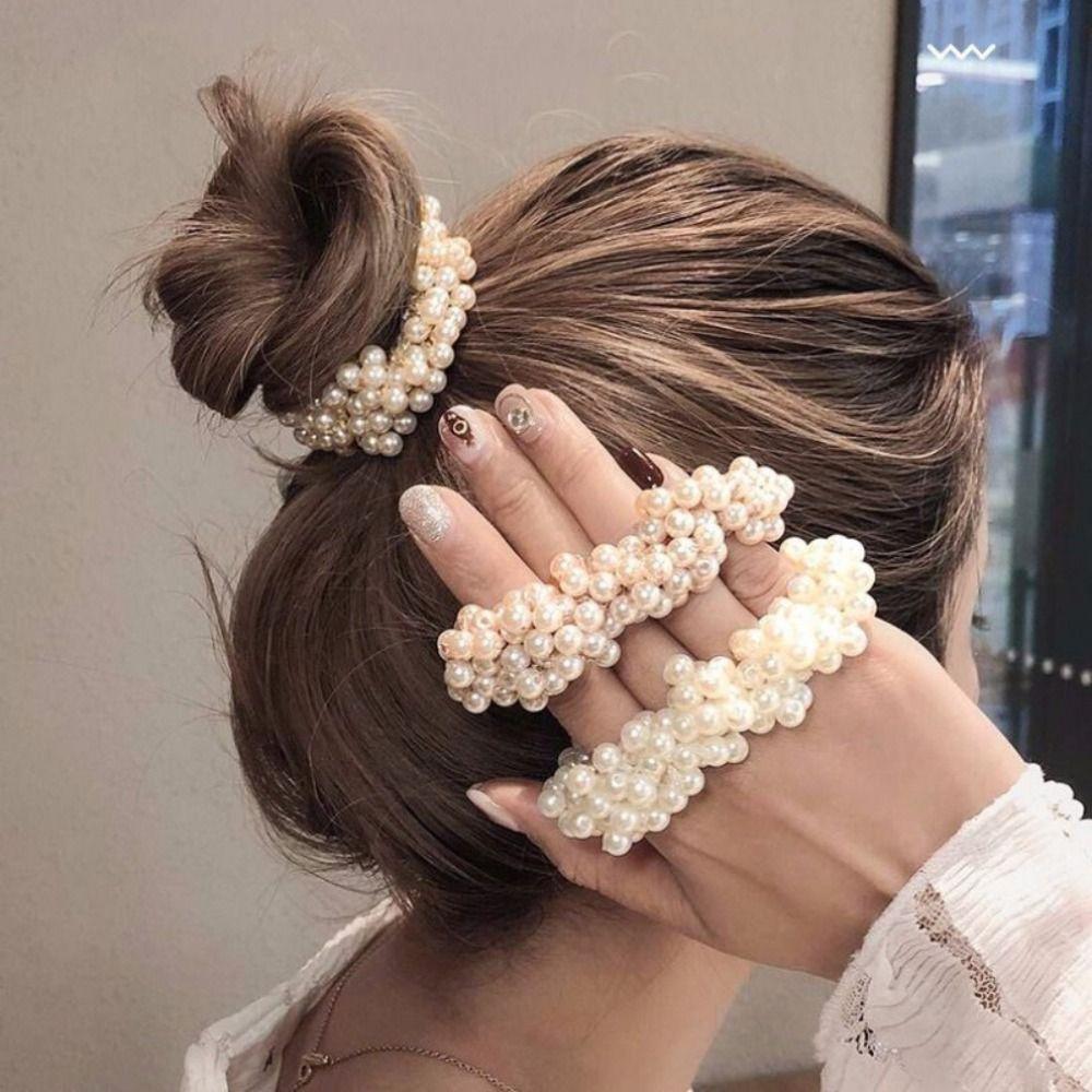 Elegant Hair Ties Decorative Charm Hair Accessories Hot Pearl Hair Rope for Women and Girls Style 05
Elegant Hair Ties Decorative Charm Hair Accessories Hot Pearl Hair Rope for Women and Girls Style 05